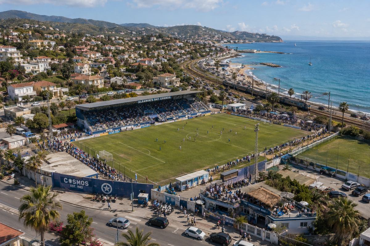 Eleanor's Bay Cosmos ground