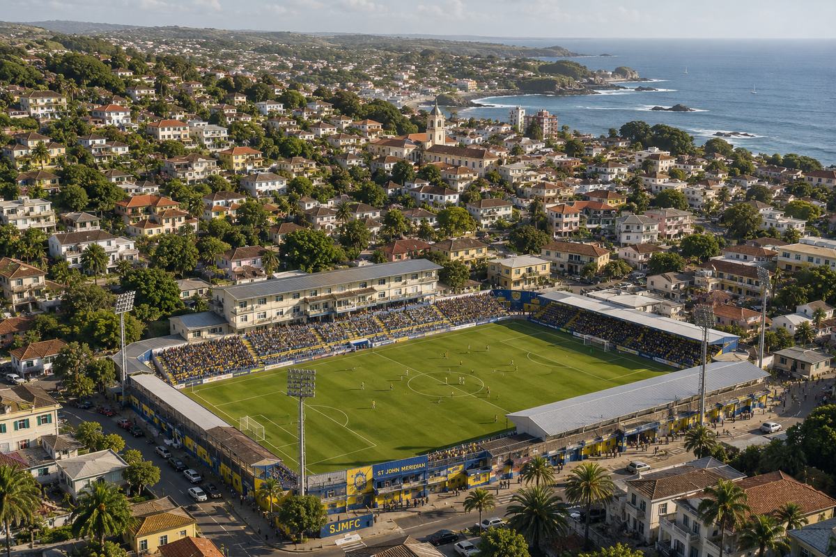St John Meridian ground