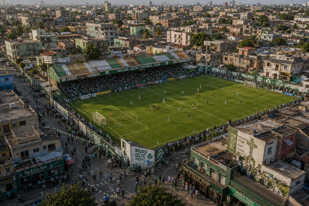 Walker Celtic ground